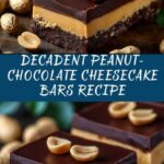 Peanut-Chocolate Cheesecake Bars Recipe