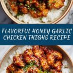 Honey Garlic Slow Cooker Chicken Thighs Recipe