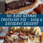 No-Bake German Chocolate Pie Recipe for Easy Dessert Recipe