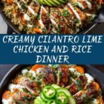 Creamy Cilantro Lime Chicken and Rice Recipe