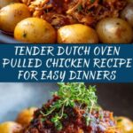 Dutch Oven Pulled Chicken Recipe