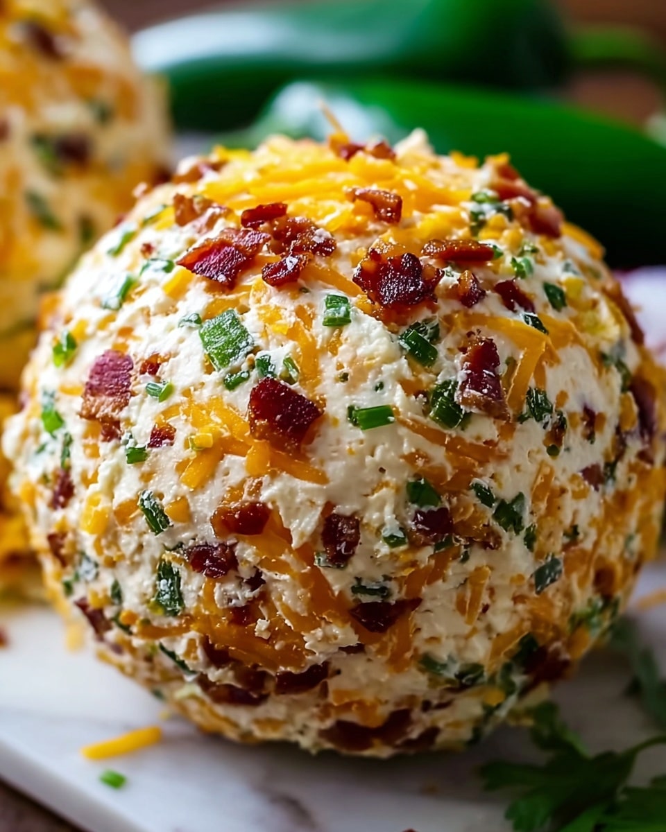 Jalapeno Popper Cheese Ball Recipe - Recipe Image