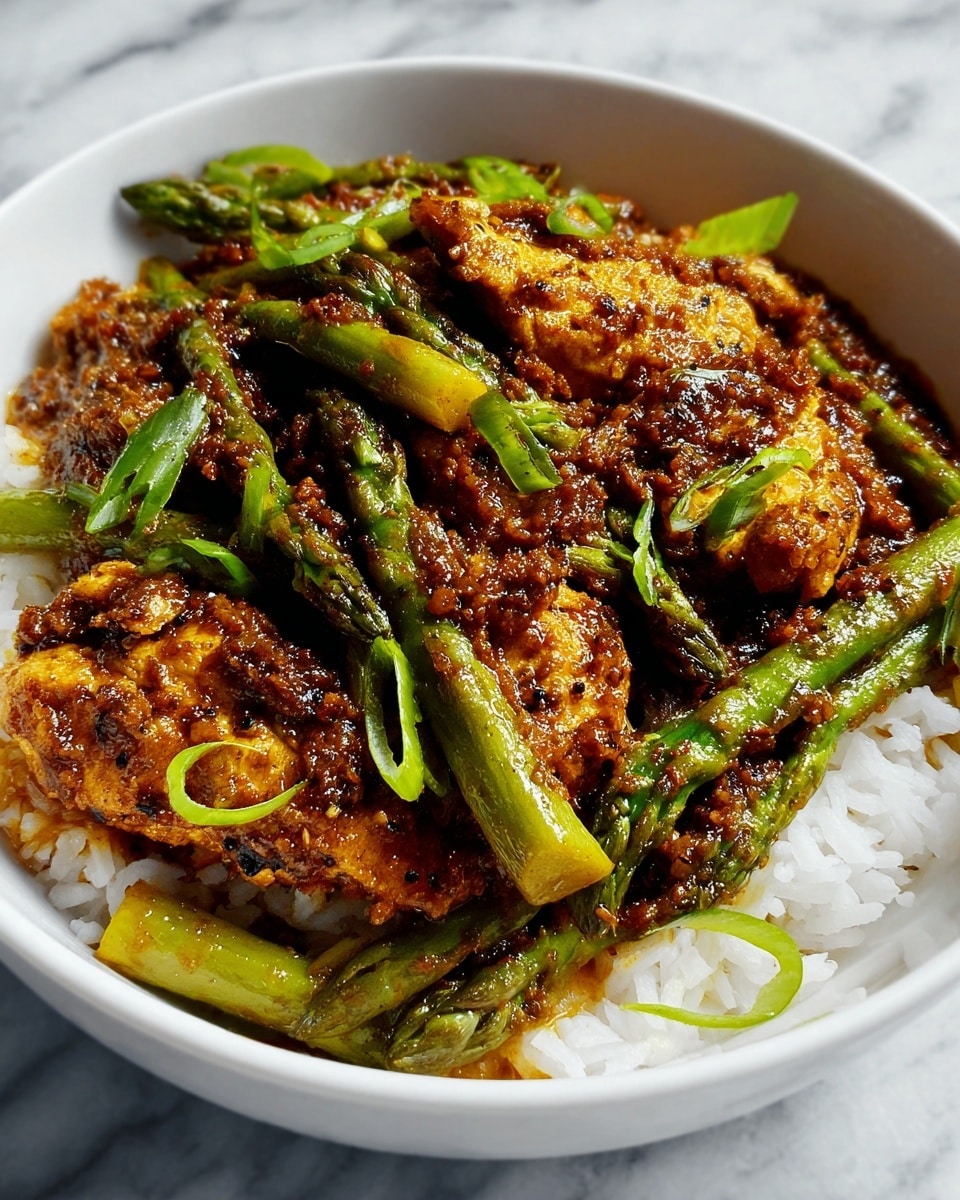 Turmeric Chicken and Asparagus Recipe - Recipe Image