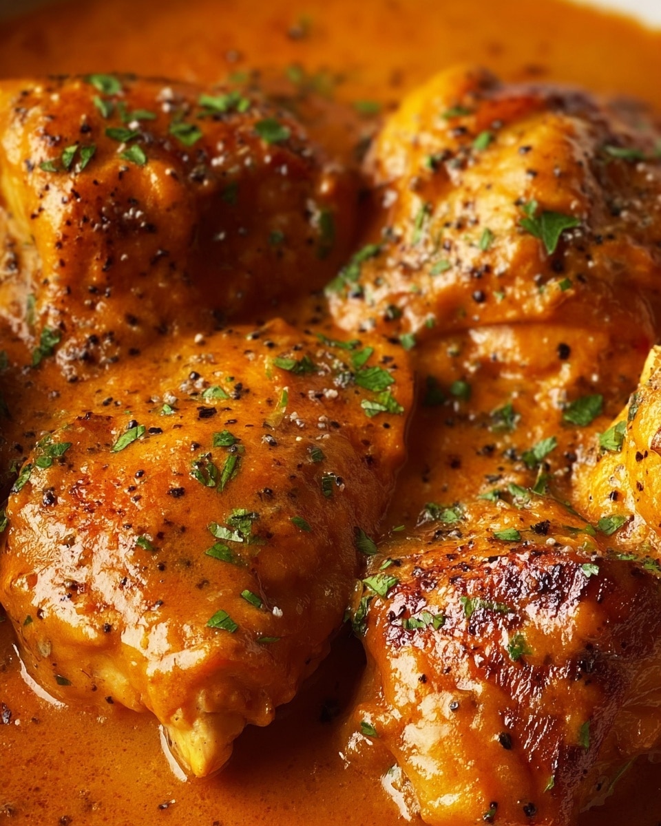 Creamy Chicken Paprikash with Potatoes, Noodles, or Rice Recipe - Recipe Image