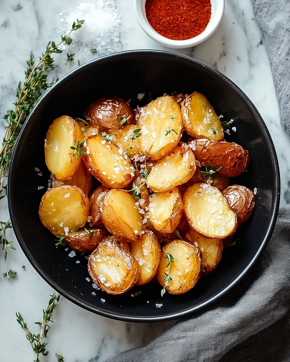 Sea Salt Mixed Chopped Potatoes Recipe - Recipe Image