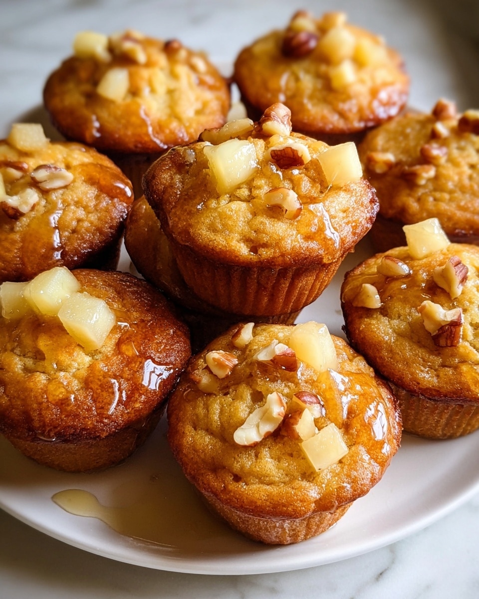 Healthy Apple Cinnamon Greek Yogurt Muffins Recipe - Recipe Image