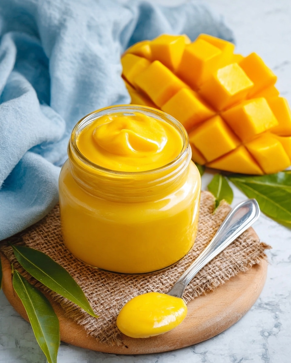 Homemade Mango Curd Recipe - Recipe Image