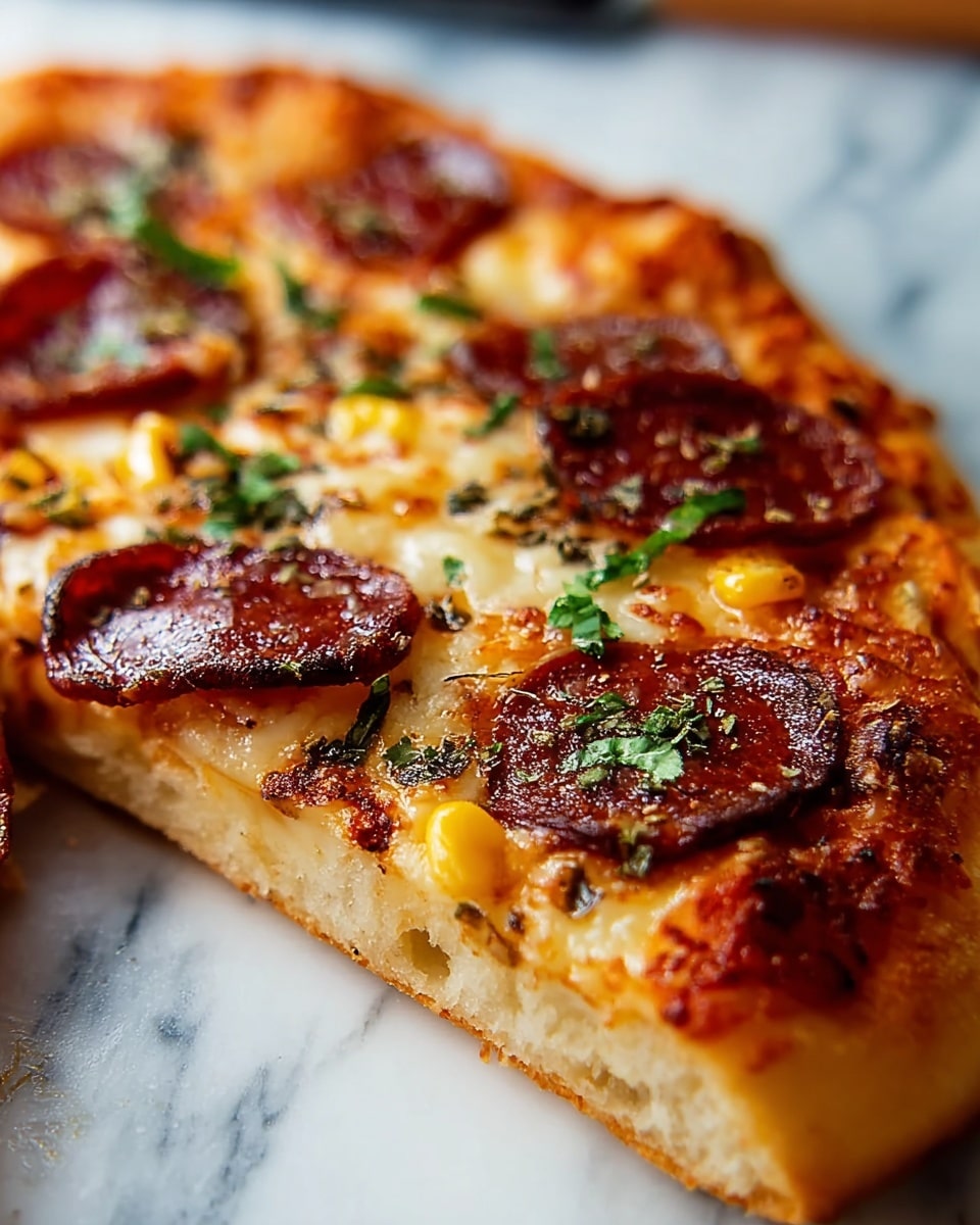 Hot Honey Garlic Flatbread Pizzas Recipe - Recipe Image