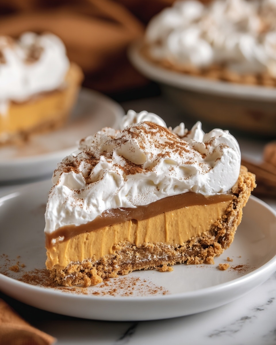 No Bake Pumpkin Pie Recipe - Recipe Image