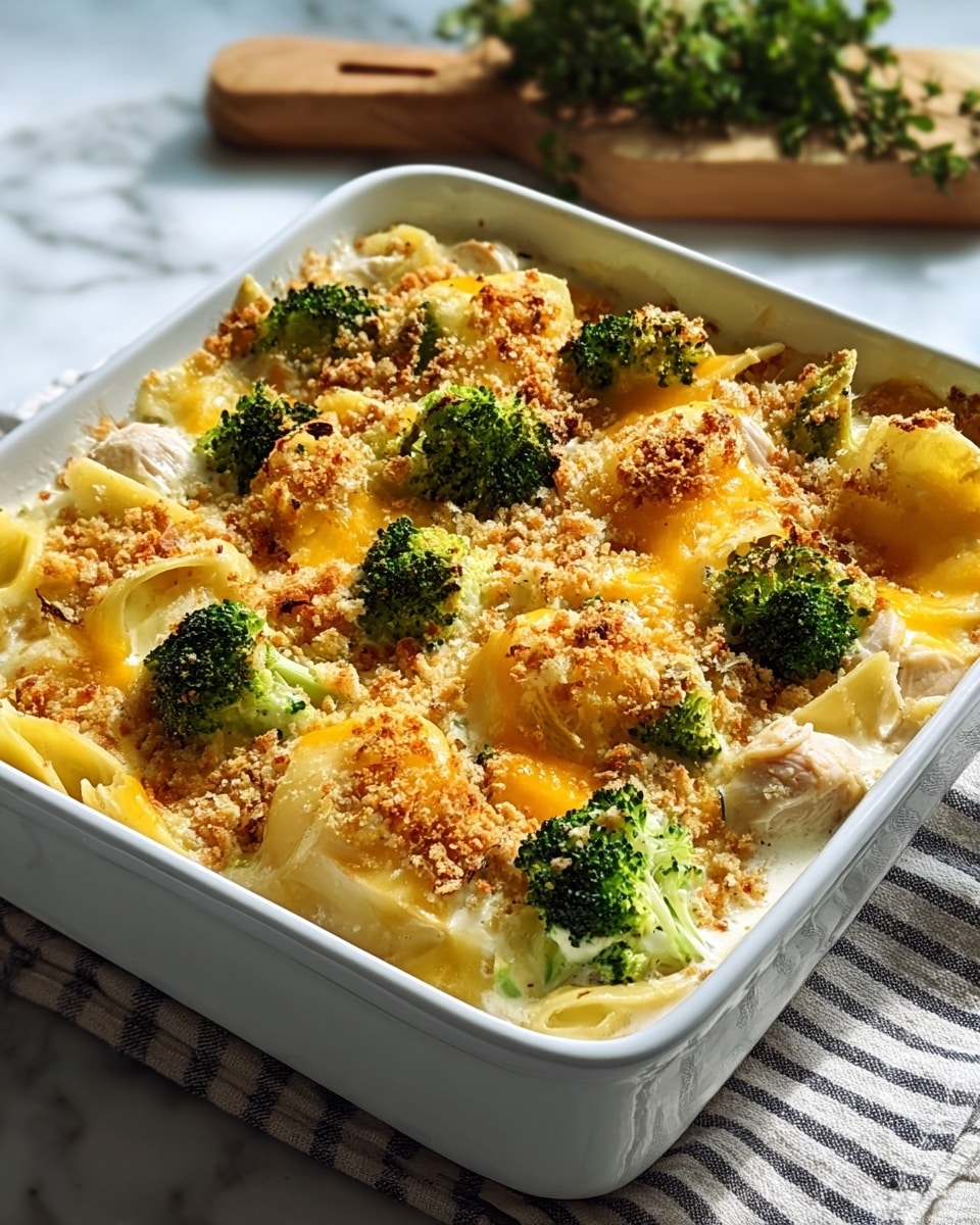 Baked Potato Chicken and Broccoli Casserole Recipe - Recipe Image