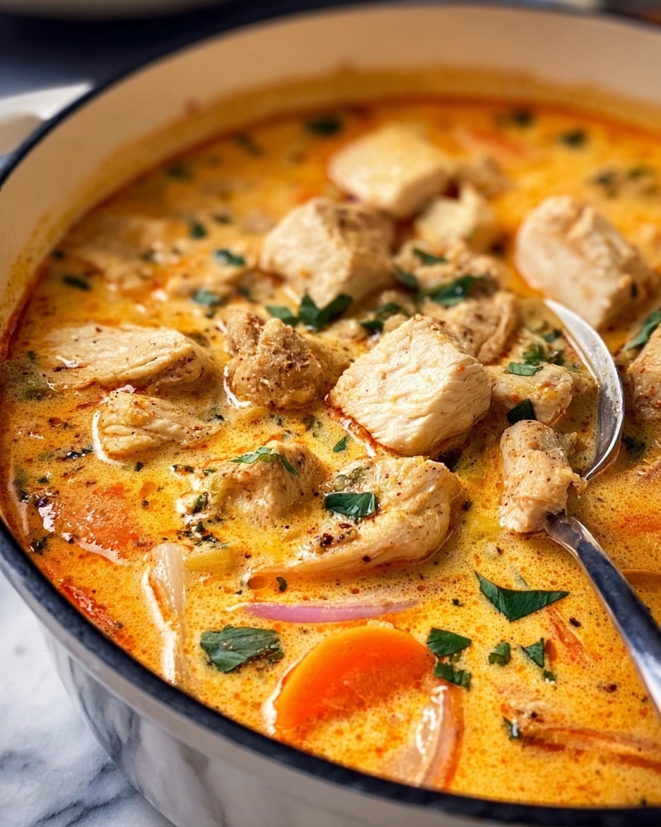 Creamy Marry Me Chicken Soup Recipe - Recipe Image