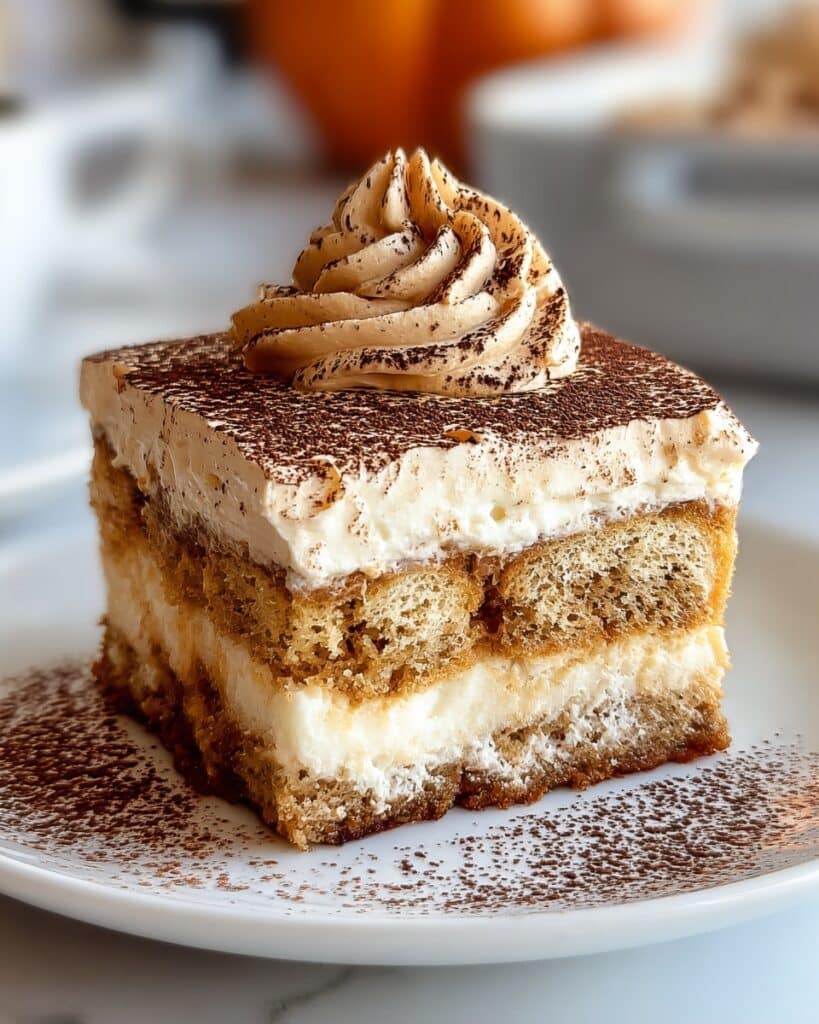 Pumpkin Spice Gooey Cake with Brown Sugar Cream Cheese Frosting Recipe