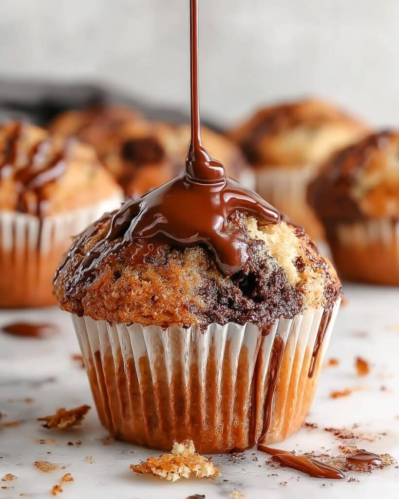 Nutella Banana Muffins Recipe