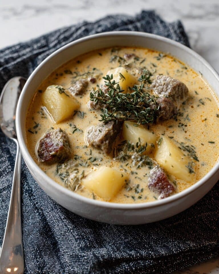 Creamy Potato and Sausage Soup Recipe