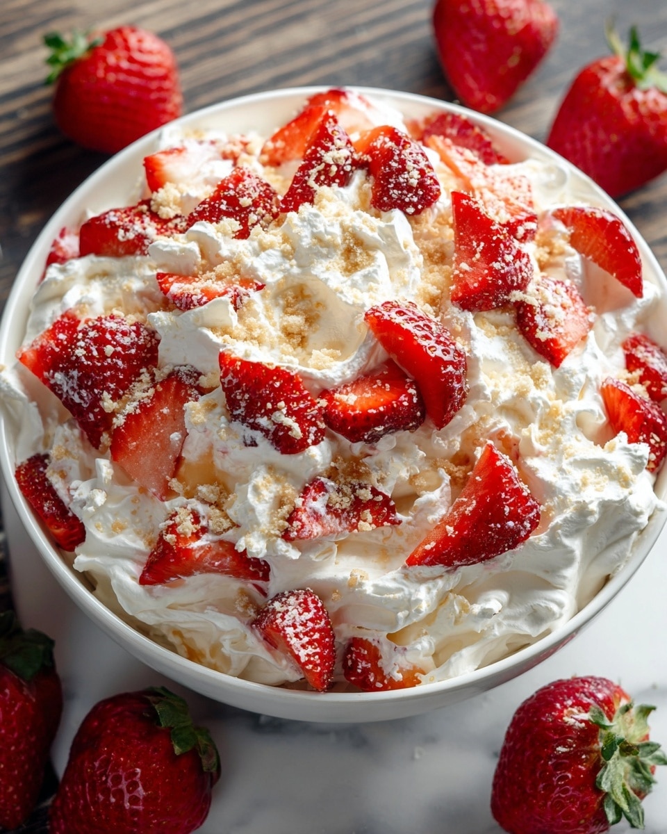 Strawberry Cheesecake Salad Recipe - Recipe Image