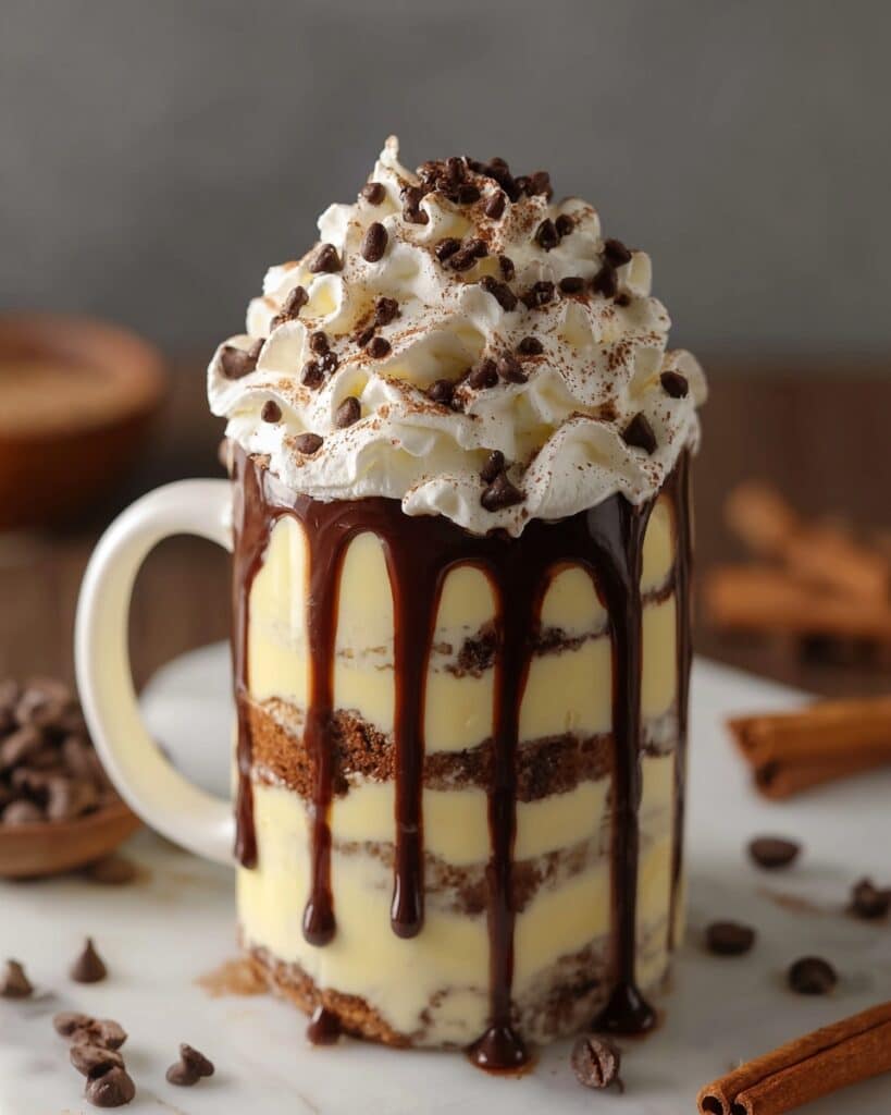 Cinnamon Roll Protein Mug Cake Recipe