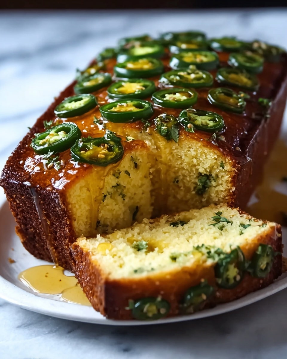 Jalapeno Cornbread with Tangy Lime Honey Glaze Recipe - Recipe Image
