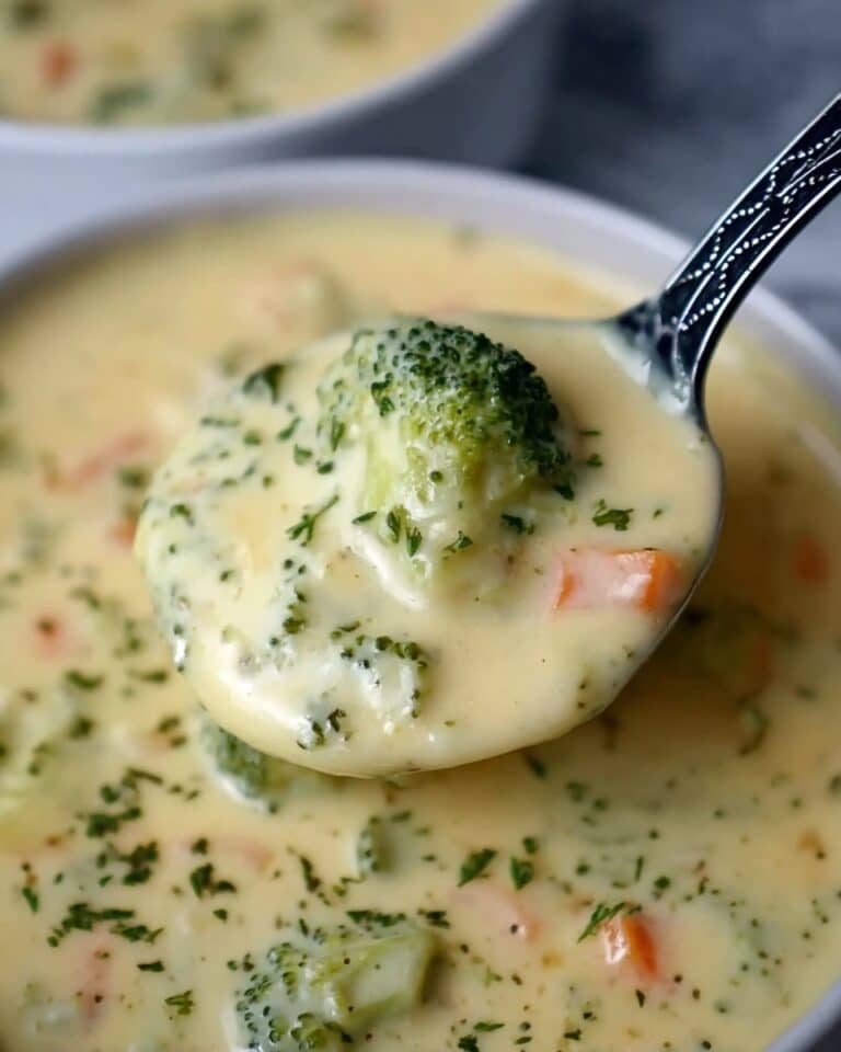 Broccoli Cheddar Soup Recipe