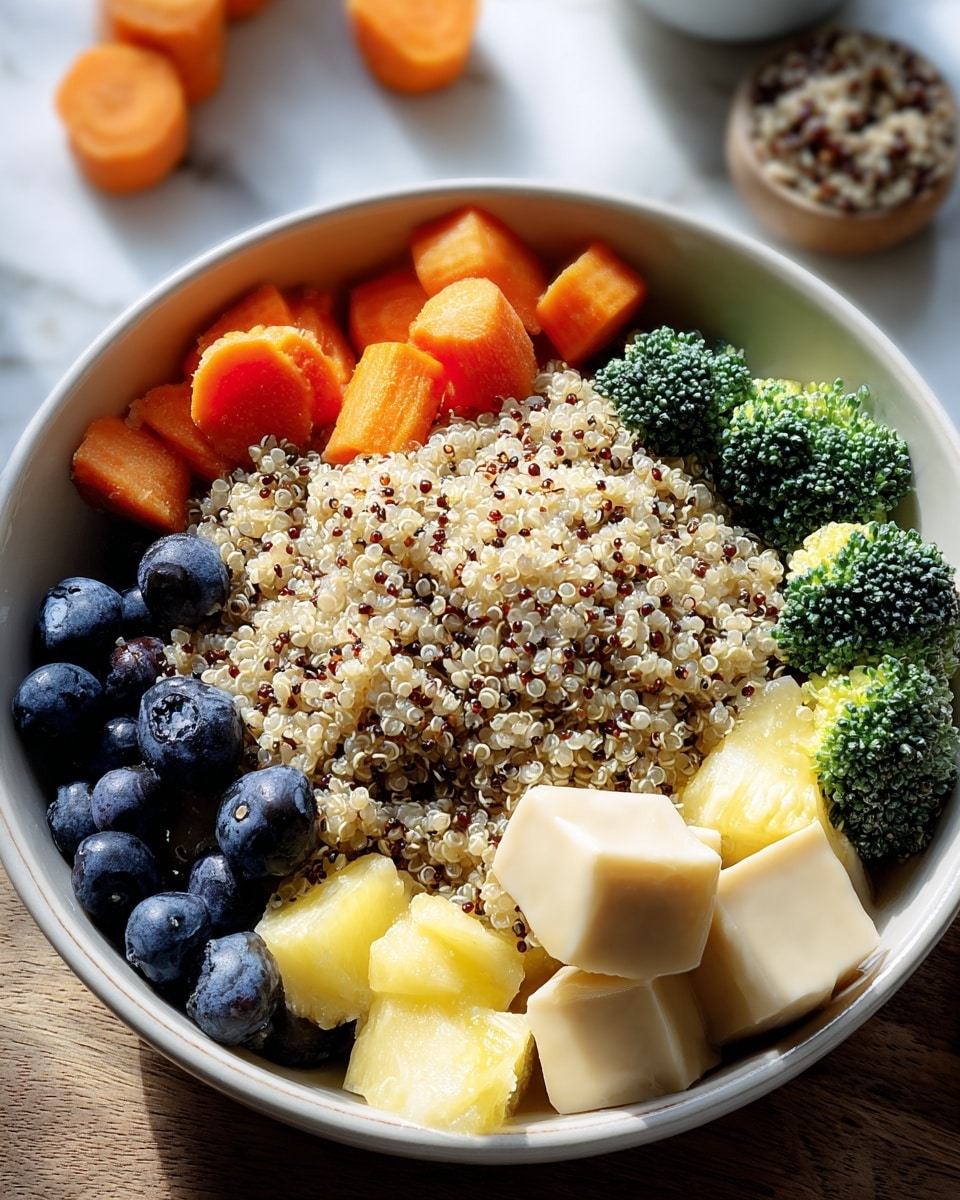 Quinoa Bowl with Grilled Veggies and Avocado Recipe - Recipe Image