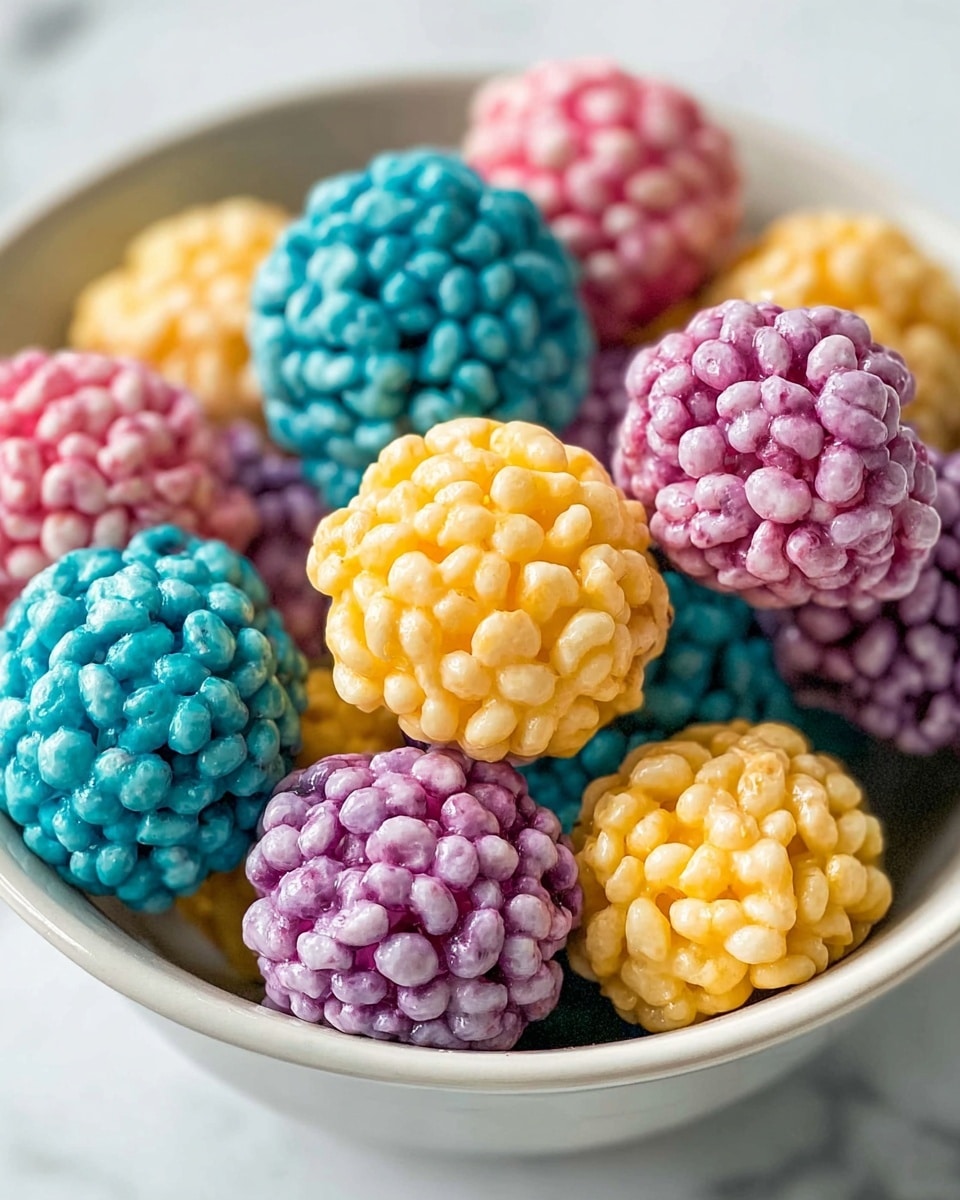 Easter Egg Rice Krispie Treats Recipe - Recipe Image