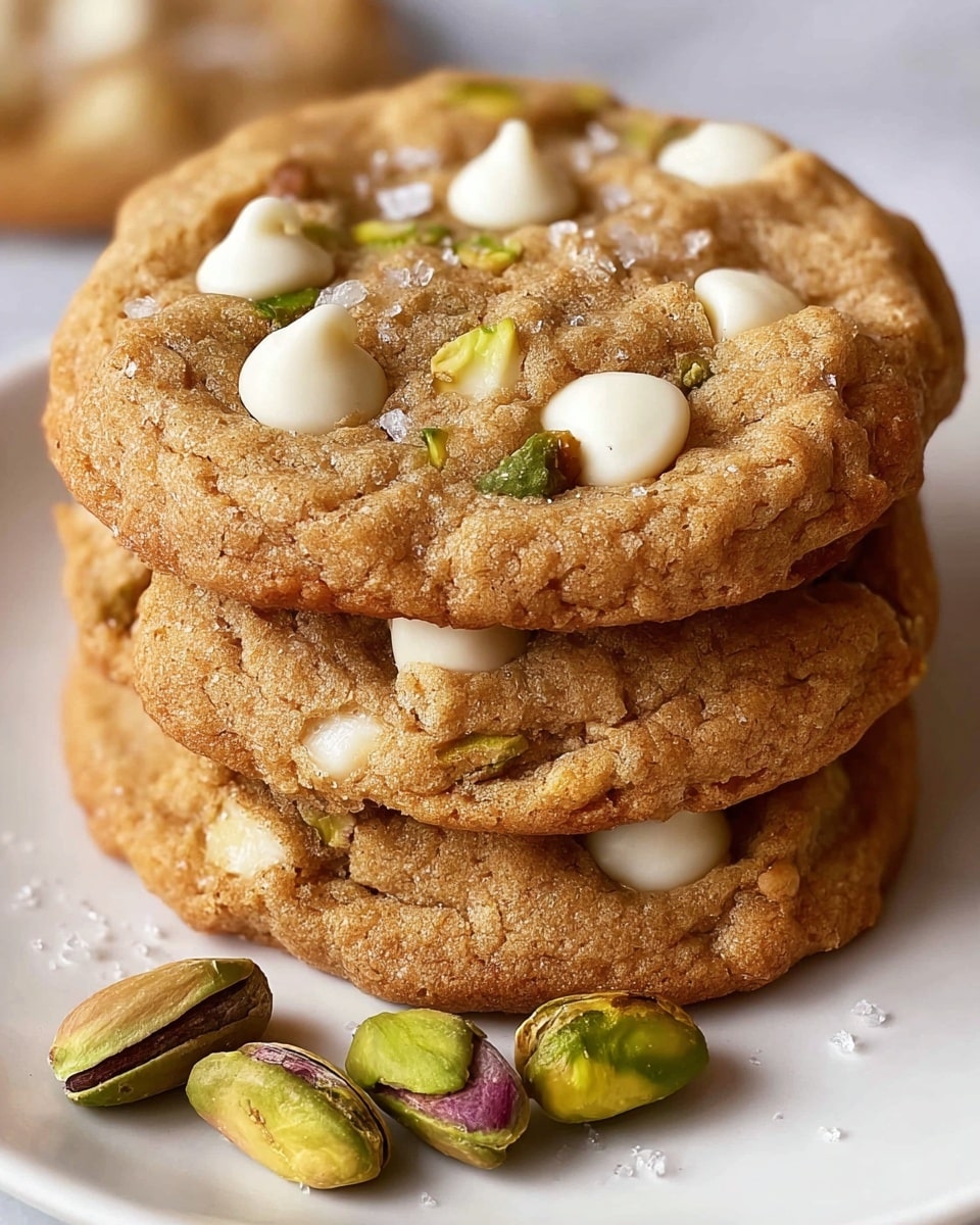 Salted Honey Pistachio Cookies Recipe - Recipe Image