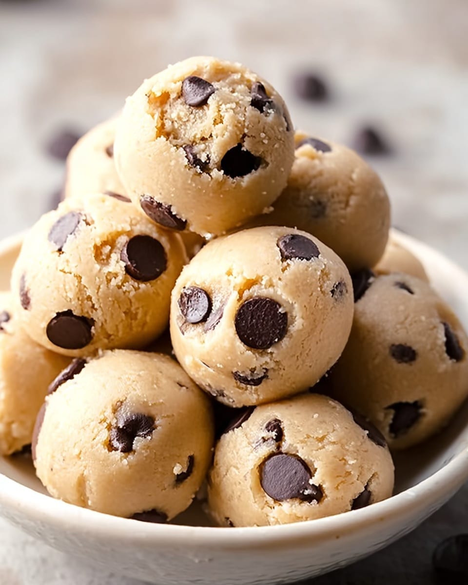 Chocolate Chip Cookie Dough Balls Recipe - Recipe Image