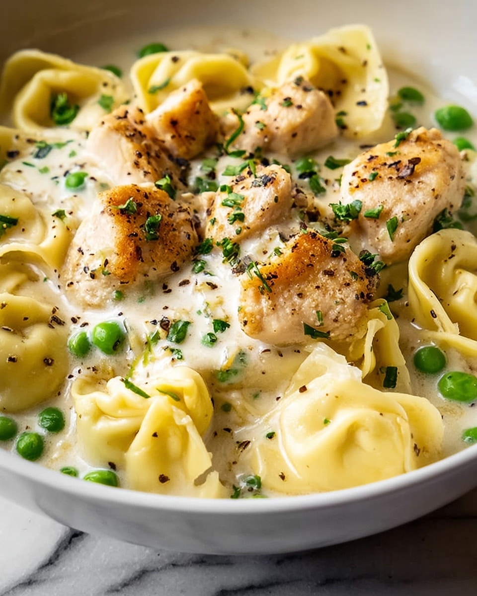 Chicken Tortellini Alfredo Recipe - Recipe Image