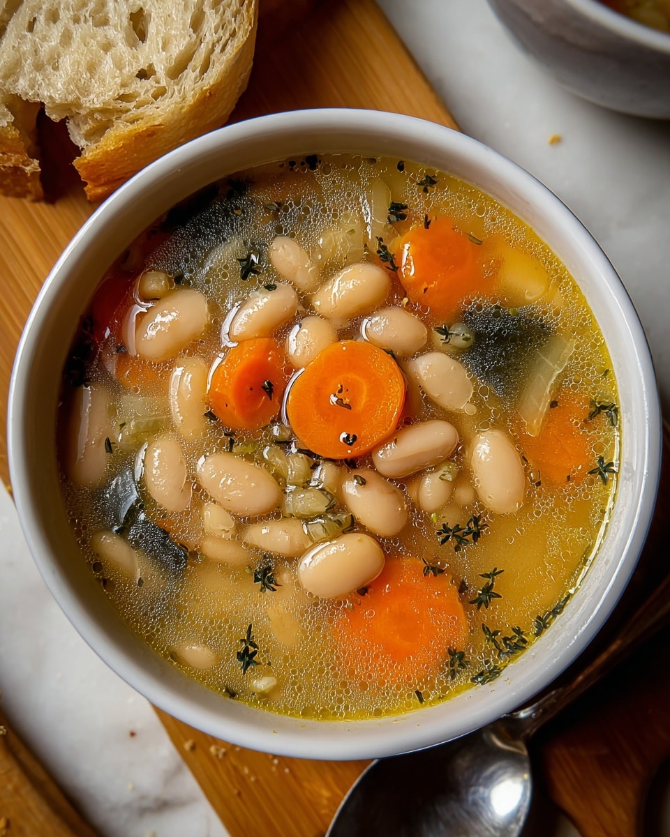 Great Northern Bean Soup with Carrots Recipe - Recipe Image