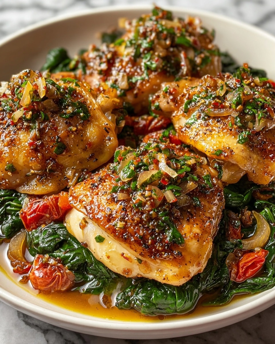 Herb-Crusted Roast Chicken with Garlic Potatoes Recipe - Recipe Image