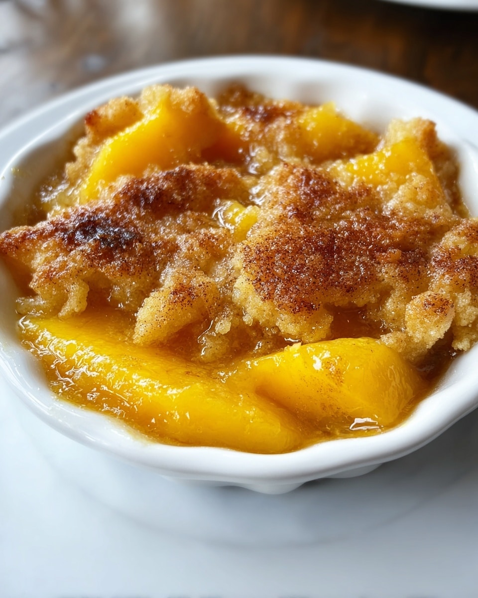 Southern Peach Cobbler Recipe - Recipe Image