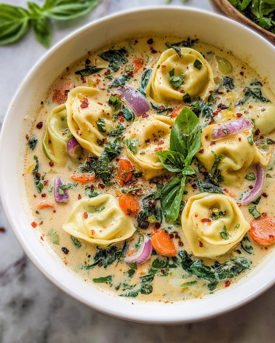 Creamy Tortellini Soup Recipe - Recipe Image