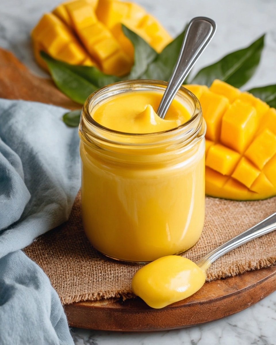 Homemade Mango Curd Recipe - Recipe Image