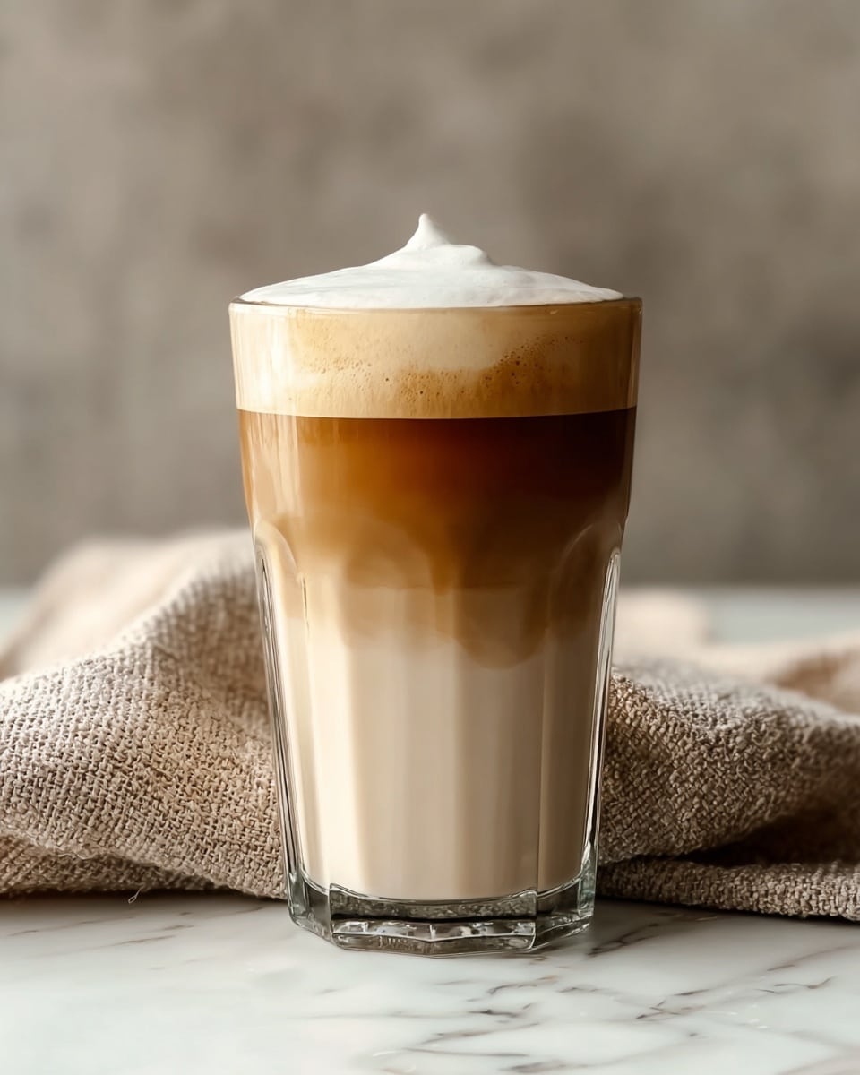 Blended Slushy Iced Coffee Recipe - Recipe Image