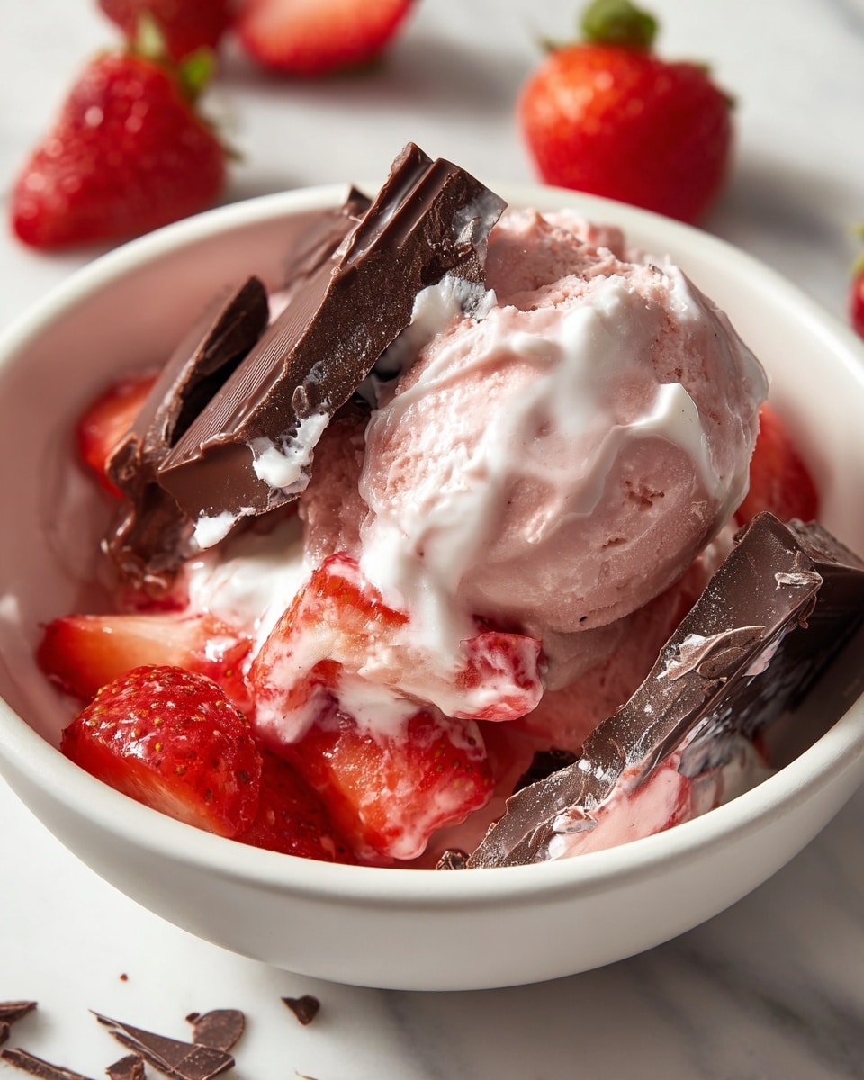 Chocolate Strawberry Yogurt Clusters Recipe - Recipe Image