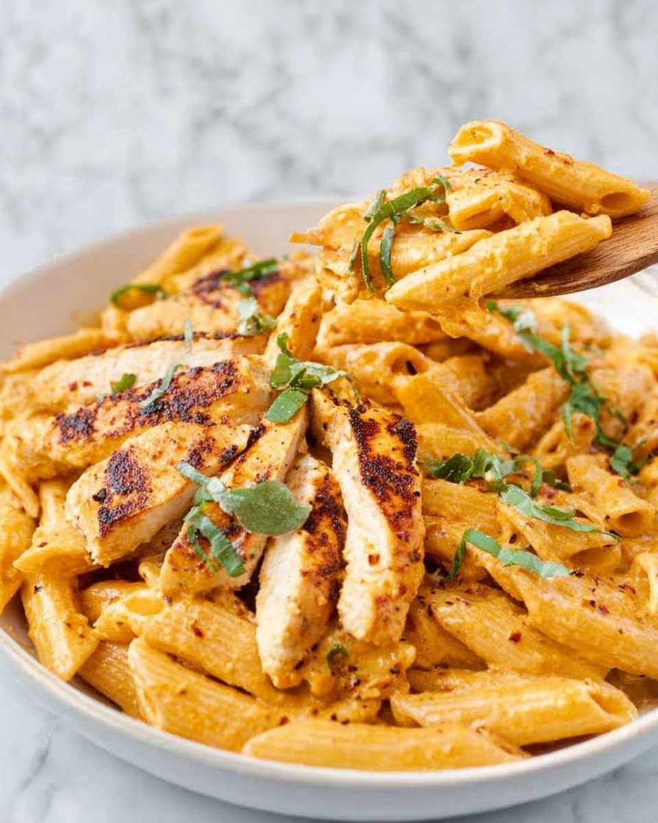 Creamy Marry Me Pasta with Chicken and Cherry Tomatoes Recipe - Recipe Image