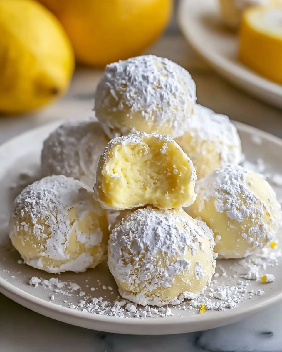 Lemon Truffles Recipe - Recipe Image