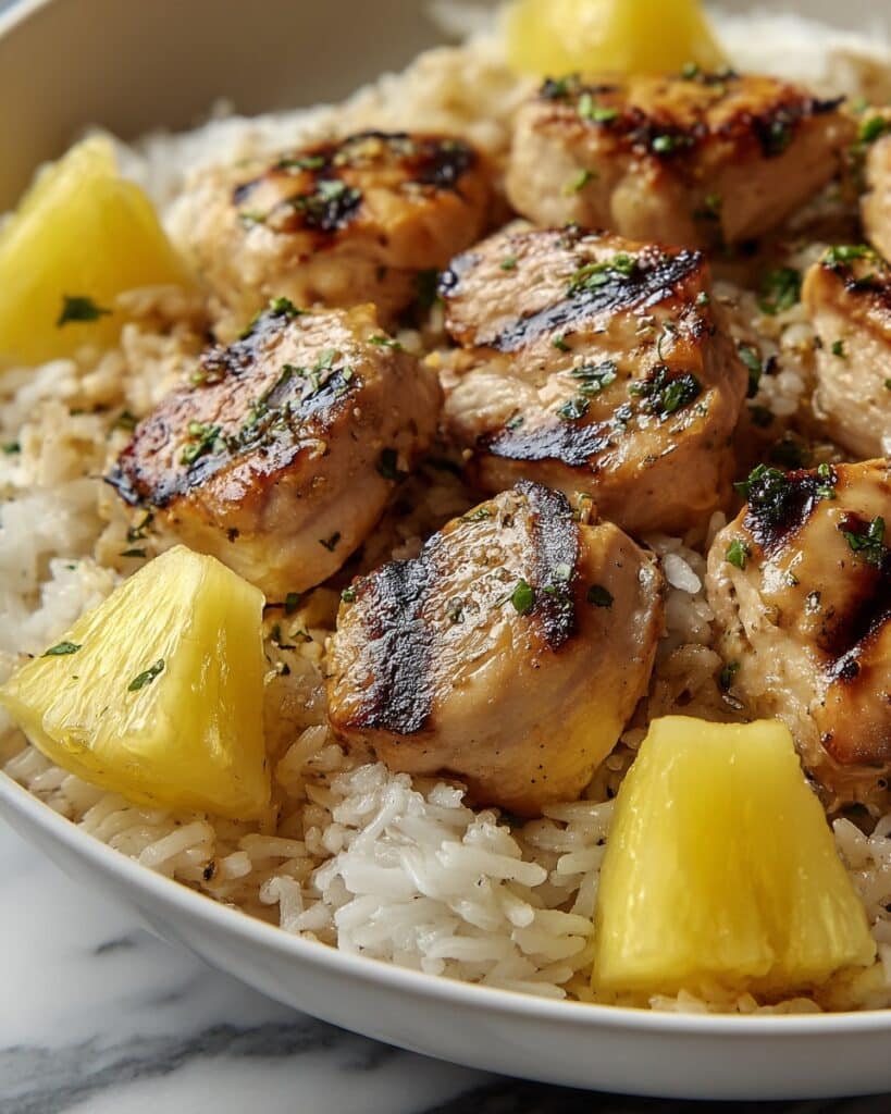 Pineapple Chicken and Rice Recipe