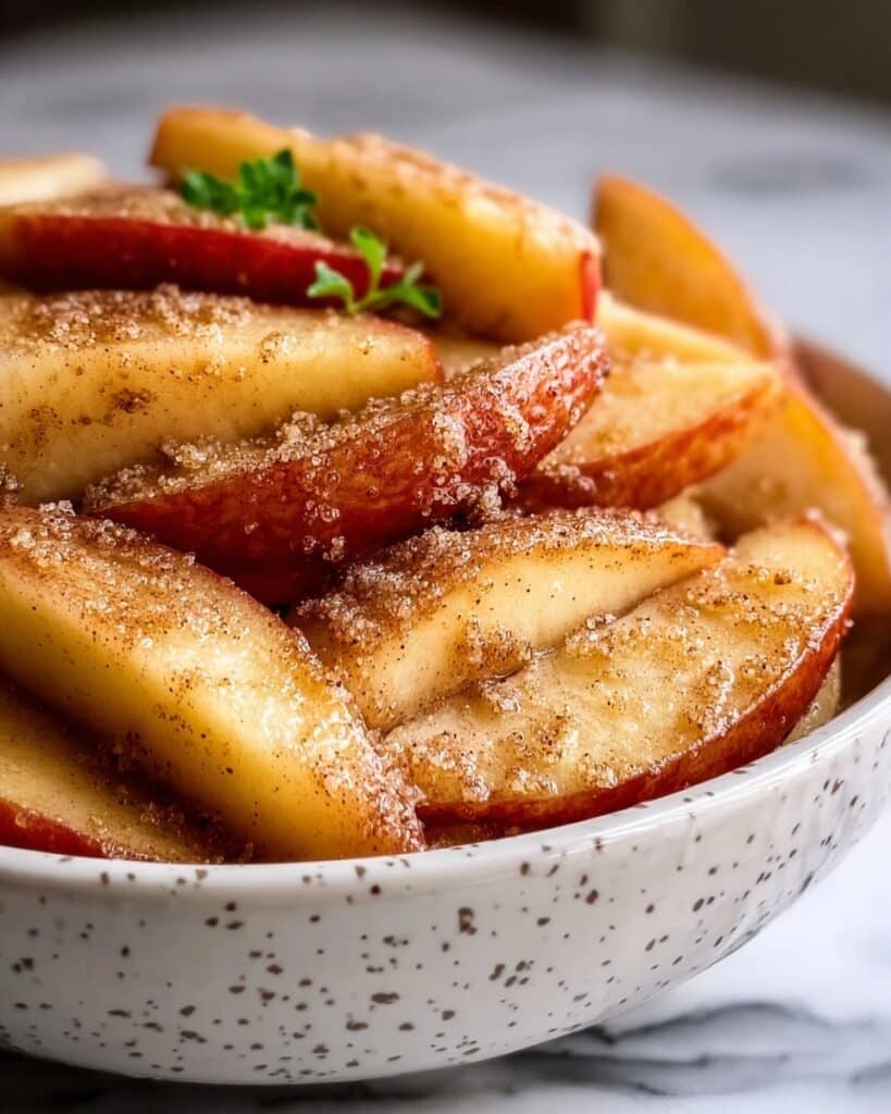 Crispy Air Fryer Apple Fries Recipe