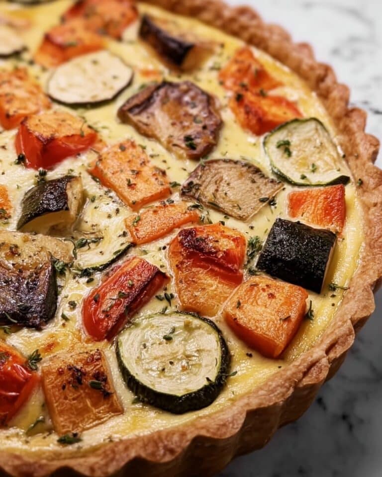 Roast Vegetable Tart Recipe
