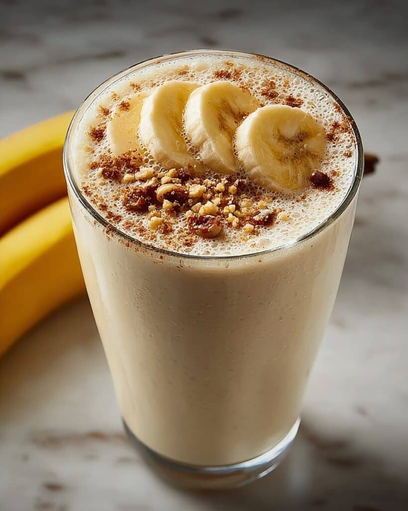 Easy Banana Milkshake Recipe