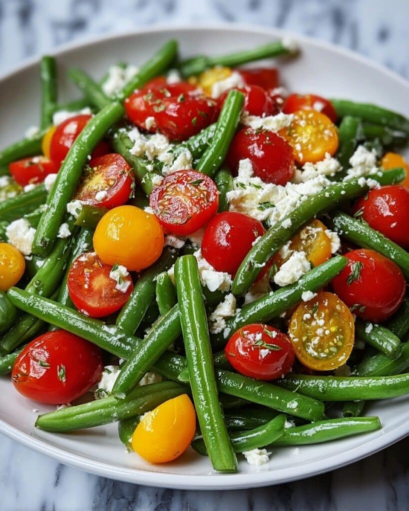 Green Bean and Feta Salad Recipe