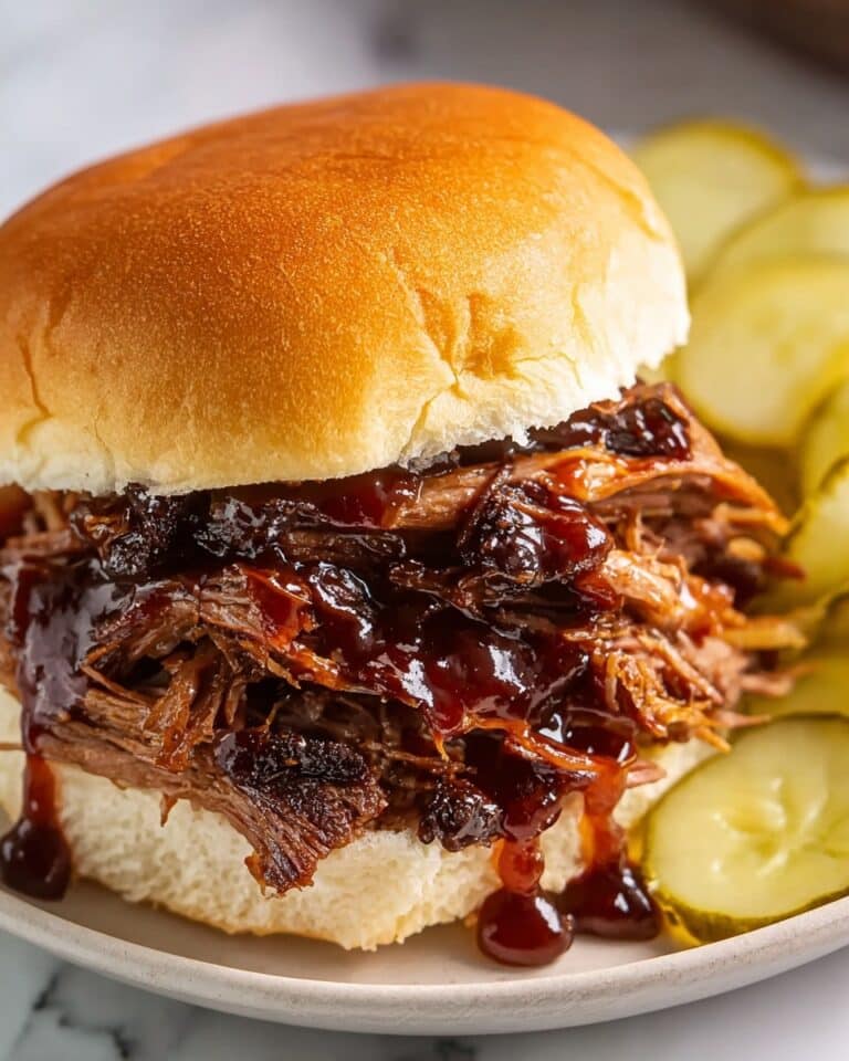 Slow-Cooker Barbecue Pork Sandwiches Recipe