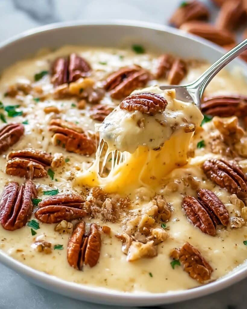 Whipped Parmesan & Honey Pecan Cheese Dip Recipe