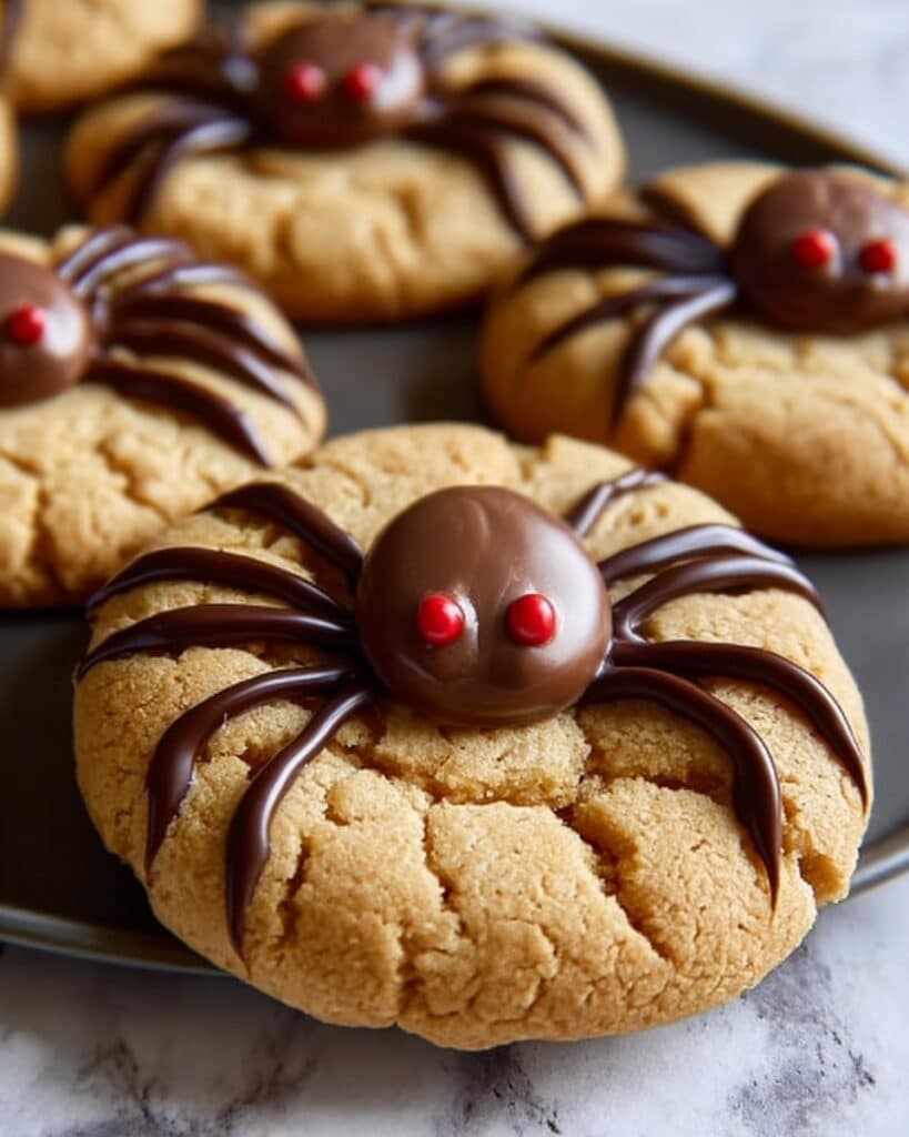 Peanut Butter Spider Cookies: A Spooky Twist for Halloween Recipe