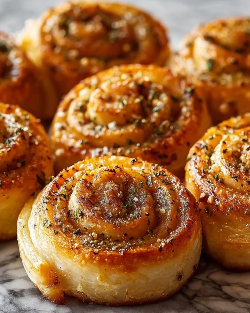 Garlic Parmesan New York Pizza Rolls Recipe