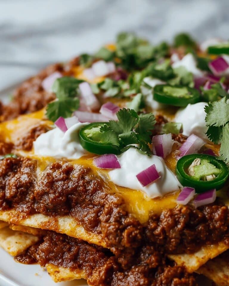 Sweet and Savory Sloppy Joe Nachos Recipe