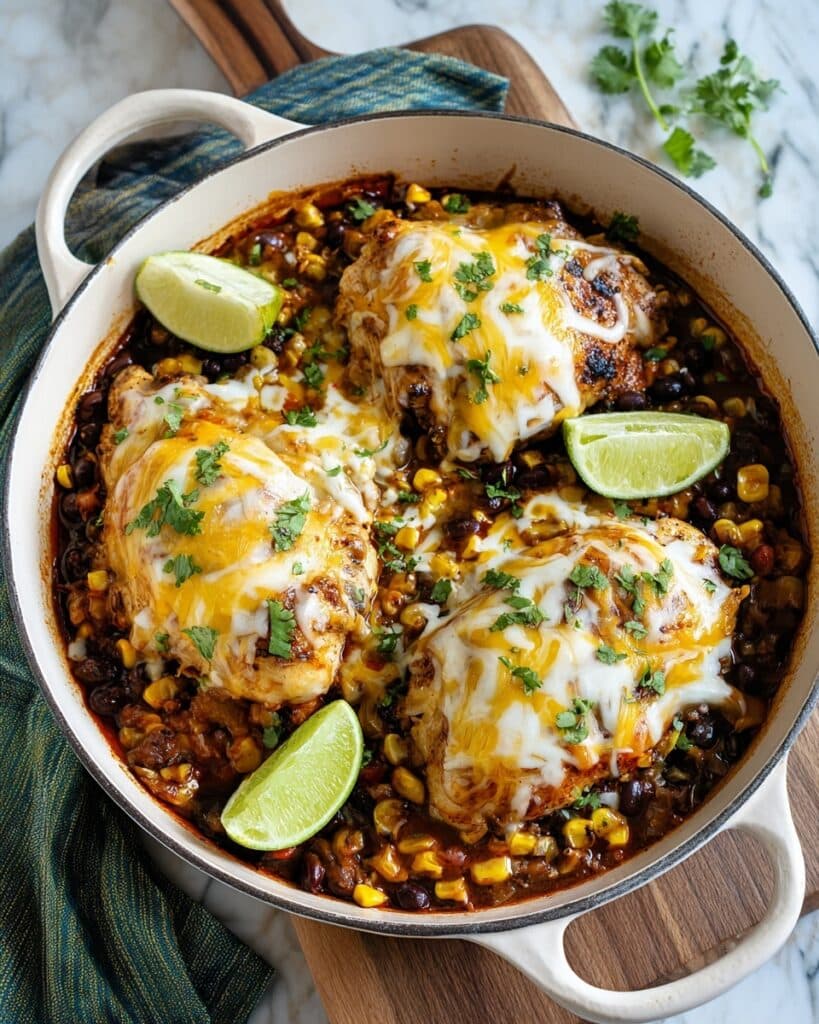Santa Fe Chicken Bake Recipe