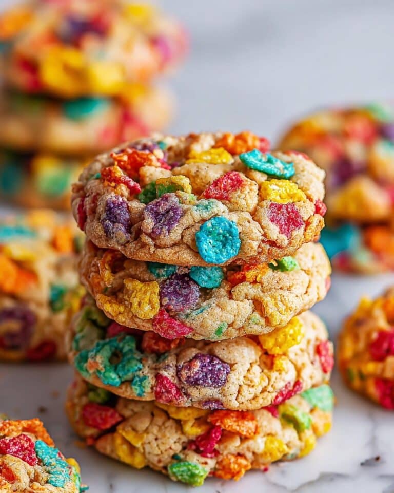 Fruity Pebbles Cake Mix Cookies Recipe