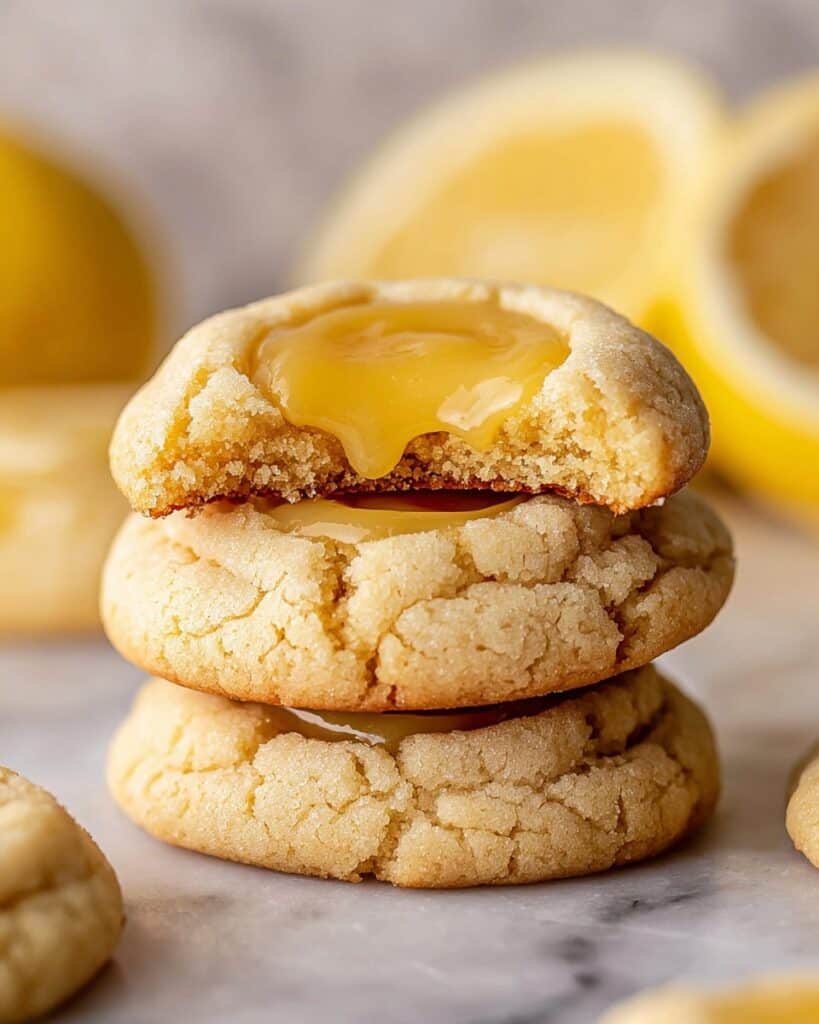 Lemon Curd Cookies Recipe