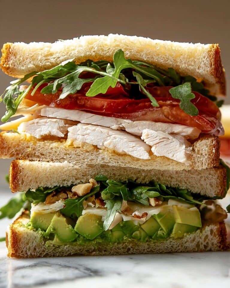 Honey Mustard Turkey Avocado Sandwich Recipe